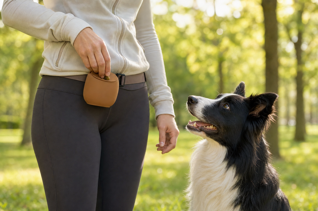 Snack Snap pouch on a walker&